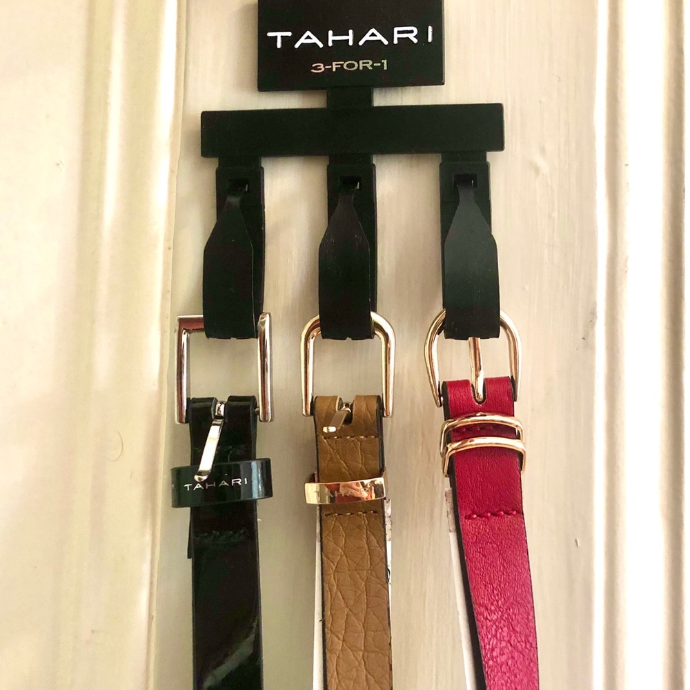 Tahari 3-Pack of Belts